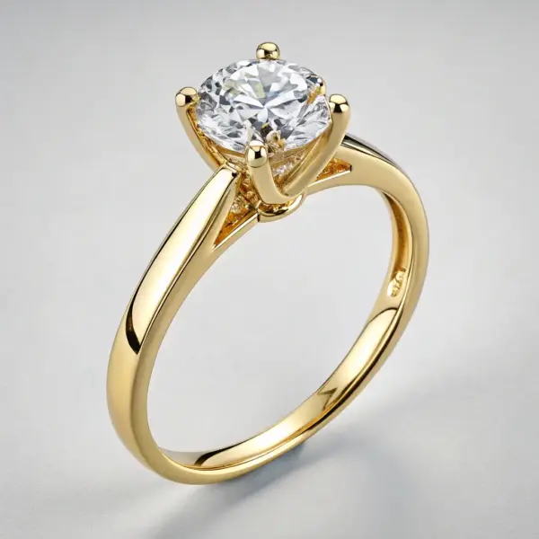 Gold Diamond Ring