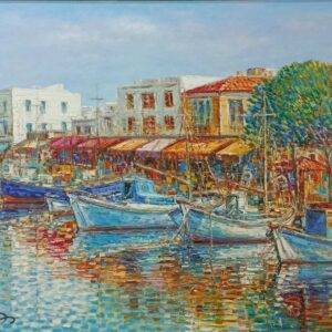 Βάρκες στην Αίγινα